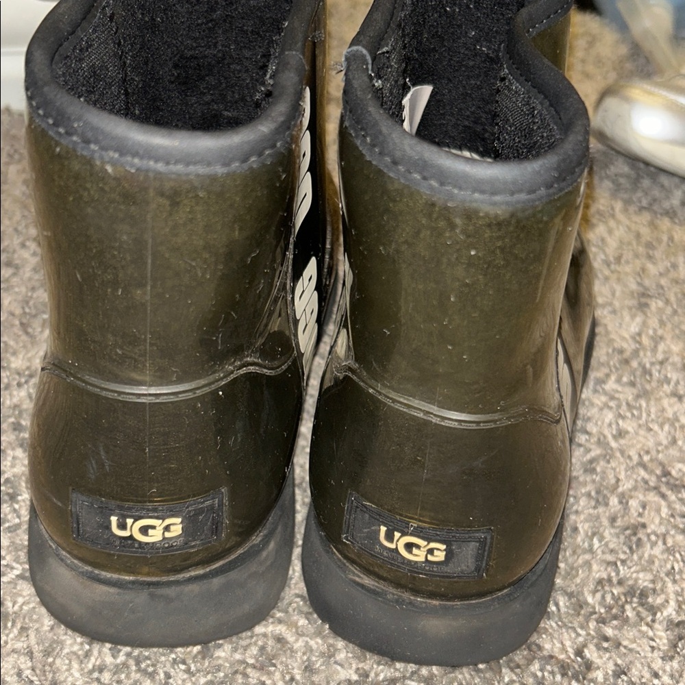 UGG Olive and Black Boots